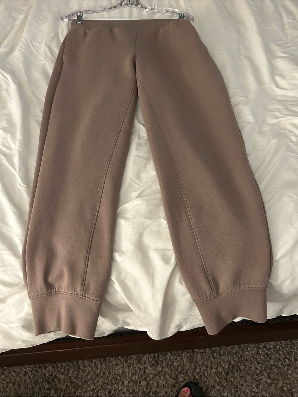 tek gear Mauve Brown Track Joggers medoum